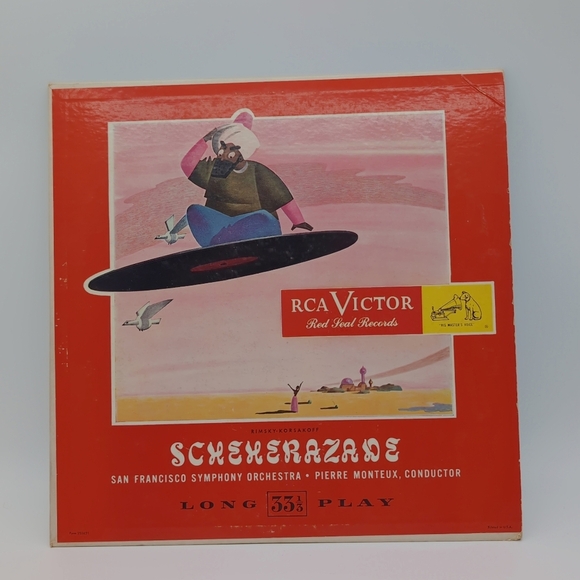 RCA Victor Scheherazade Vinyl Record Rimsky Korsakov - Picture 2 of 5